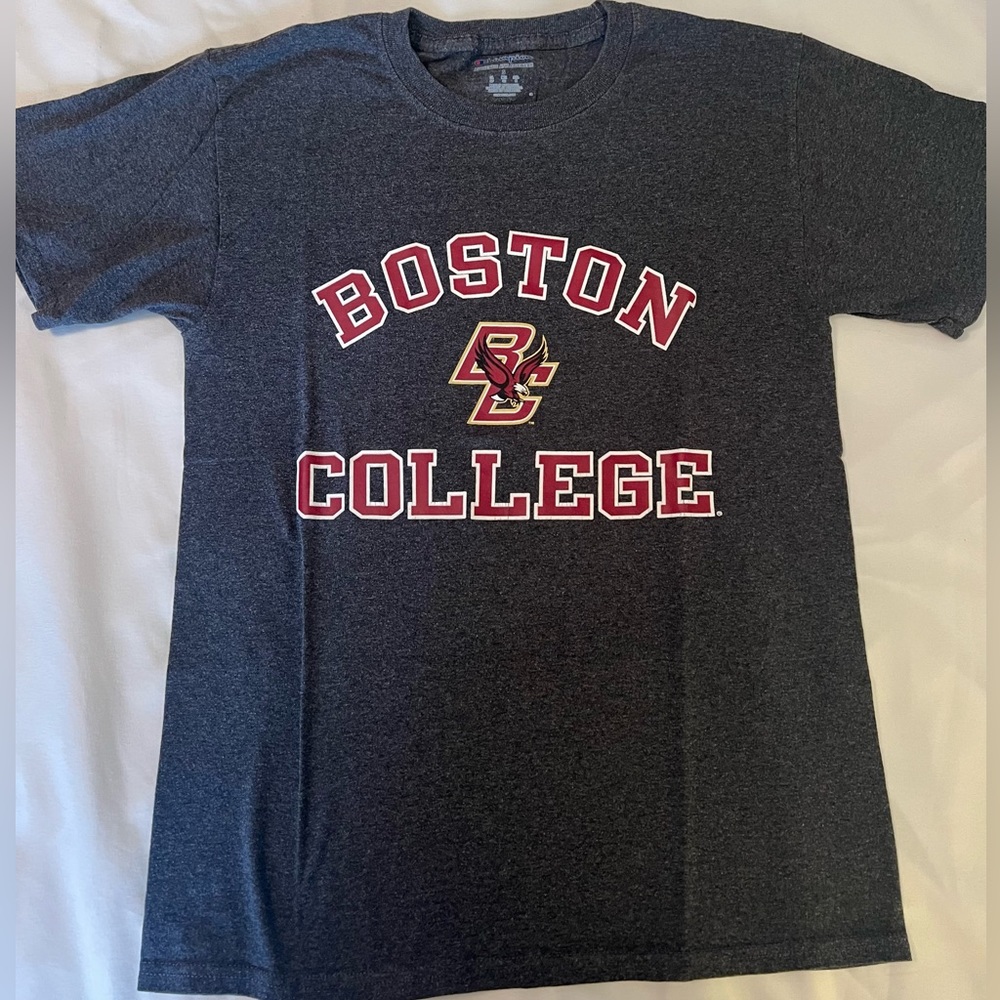 Boston College champion dark grey t-shirt